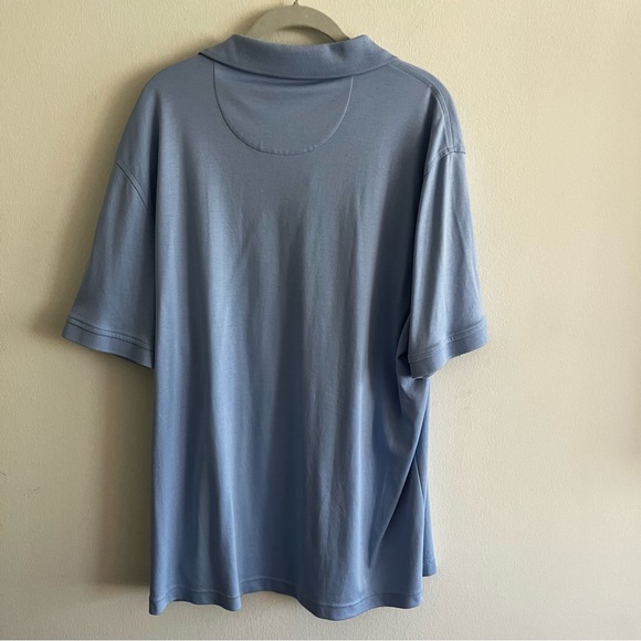 Untuckit short sleeve light blue collared shirt size XXL - Picture 9 of 10